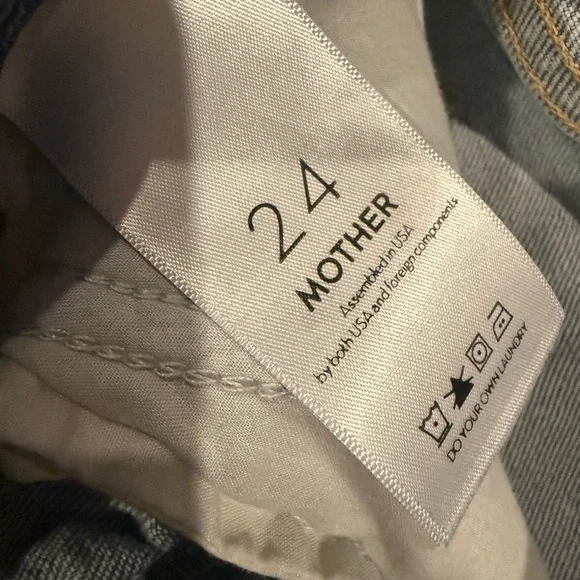 MOTHER Superior Light Blue Jeans - Picture 3 of 5
